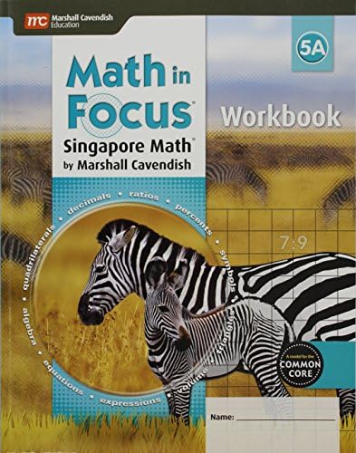 Math in Focus シンガポール式数学セット　(生徒用、教師用のセット) Math in Focus: The Singapore Approach Student Workbook, Book 3A