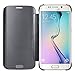Flyeri Samsung Galaxy S6 edge Case, Mirror Smart Clear View Window Flip Case Cover For Samsung Galaxy S6 edge (1)