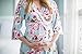 Baby Be Mine Maternity Labor Delivery Nursing Robe Hospital Bag Must Have (S/M pre Pregnancy 4-10, Isla)