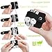 ELFRhino Silicone Earphone Organizer Earphone Wrap Winder Headphone Cord Organizer Wrap Winder Manager/Cable Winder(Black, 1 Piece)