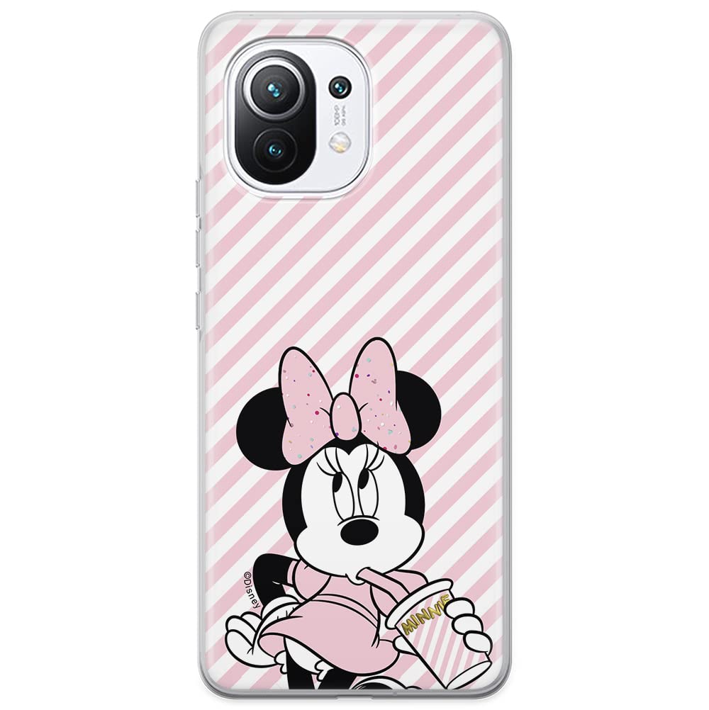 ERT GROUP mobile phone case for Xiaomi 11 original and officially Licensed Disney pattern Minnie 017 optimally adapted to the shape of the mobile phone, case made of TPU — image 1