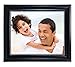 Kiera Grace Lucy Picture Frame, 8 by 10-Inch, Black with Silver Beading