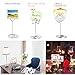 Place Card Holder ,Kyson 15pcs Tabletop Number Name Holder Card Photo Stands Memo Clip for Weddings Party Gatherings