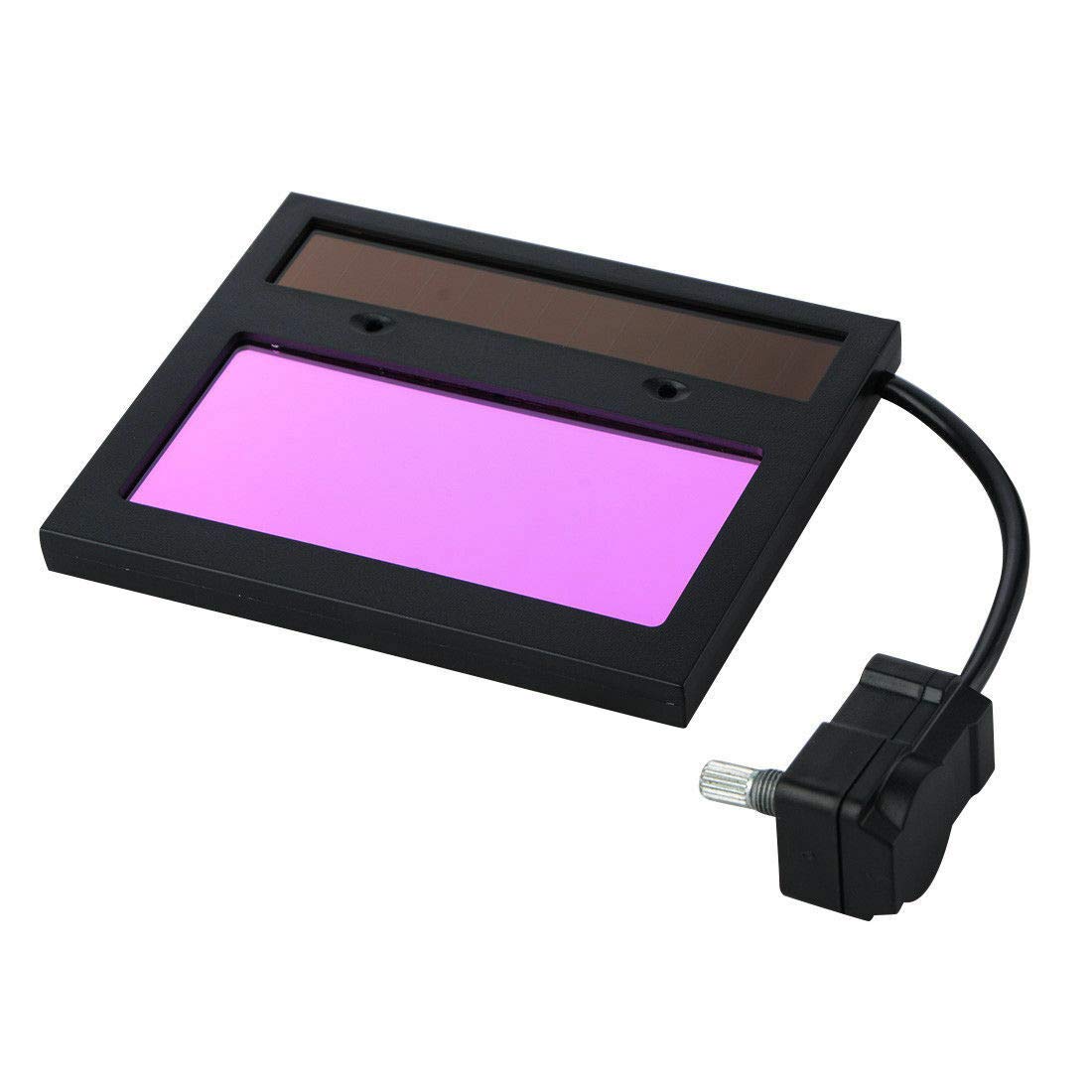 Edinstry HA0548 Solar Auto Darkening Welding Helmet Goggle Lens, Welding Helmet Replacement Lens, Welder Tool Kit