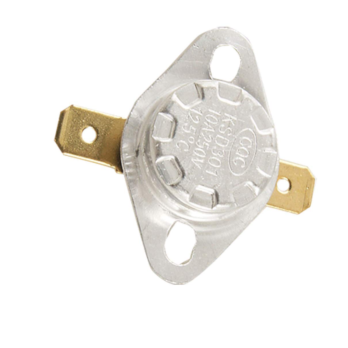 Aexit KSD301 AC 250V 10A 125 Celsius NC Temperature Control Switch Thermostat (284893f153dbd6e86cac3ac029ba4aee)