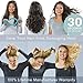 Heatless hair styler by CharlieCurls best no heat curls & waves overnight or in hours easy 1 minute install, flexible rod roller sleep in or wear outside styler curler long or medium hair girls women