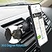 Car Phone Holder, Veckle Air Vent Magnetic Phone Car Mount Holder Pressing Lever Magnet Phone Holder for Car Cradle for Smartphone iPhone 8 X 7 6S 6 Plus HTC U11 Samsung Galaxy Note 8 5 S8 Plus, Black