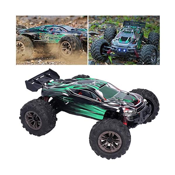 VGEBY RC Car, 1:16 RC Car Offroad RC Rennwagen Elektro Hobby Buggy Spielzeugauto für Erwachsene und Kinder(Grün) – Bild 6