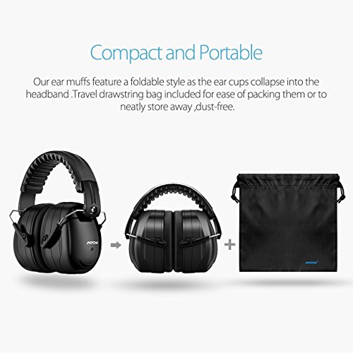 Mpow 035 Noise Reduction Safety Ear Muffs, Shooters Hearing Protection