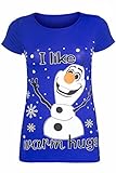 Womens Ladies Novelty Chirstmas Xmas Cap Sleeve Olaf Frozen Minion T Shirt Tops