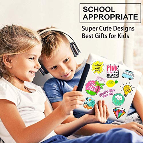 200 PCS Cool Waterproof Laptop Stickers, Vinyl Graffiti Aesthetic Stickers Decals for Water Bottle, Skateboard, Luggage, Guitar, Bike, Bumper, Motorcycle