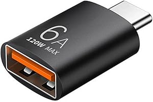 USB 3 to Type C Adapter with 6Amp Fast Charging Capability Speed for Efficient Data Transfer & Power