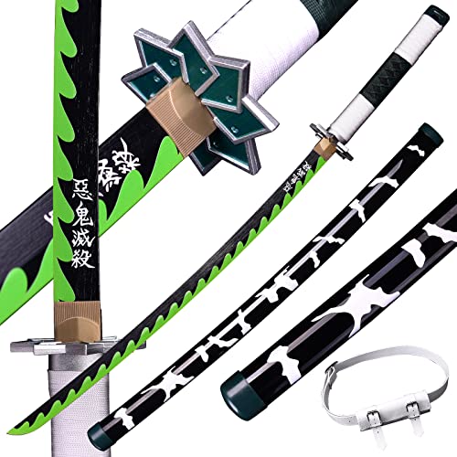 ANATAK Anime Demon Katana,About 41 inches, Hashira Pillars
