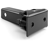 Sleeve Hitch Adapter for 2 Inch Receiver Mounting Attachment | for 3-Point Hitch Sub-Compact Tractor, High Strength Steel Lawn Garden Farm Tractor Hitch Adapter