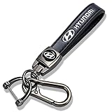 Longzheyu Genuine Leather Car Keychain Keyring
