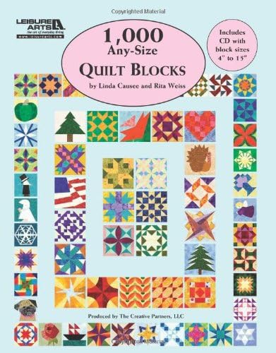 1,000 Any-Size Quilt Blocks
