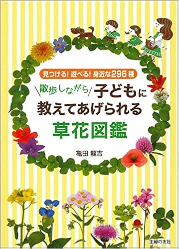 散歩しながら子どもに教えてあげられる草花図鑑 亀田 龍吉 本 通販 Amazon