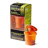 Ekobrew Classic Reusable Filter, Keurig 1.0 and 2.0 Compatible - Orange