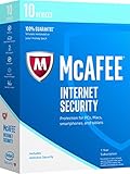 McAfee 2017 Internet Security-10 Devices [Key Code] (10-Users)
