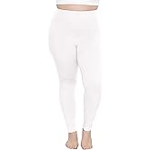 STRETCH IS COMFORT Women's and Plus Size High Rise Knee and Ankle Leggings