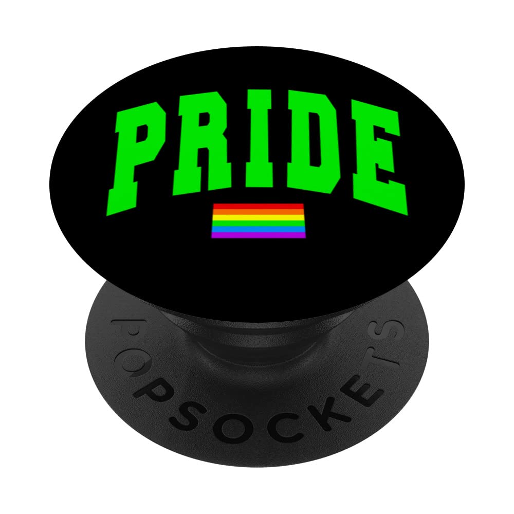 LGBTQ PRIDE GRAPHIC RAINBOW FLAG HUMAN RIGHTS WOMENS MENS PopSockets Swappable PopGrip