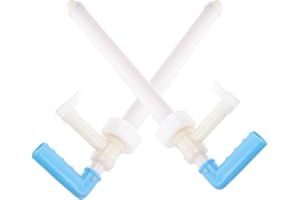 Abaodam 2pcs 20l Plastic Bucket Hand Press Pump Liquid Dispenser Manual Hand Pump for Chemical Fluids