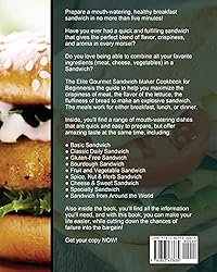 Elite Gourmet Sandwich Maker Cookbook for
