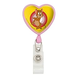 Tom and Jerry Jerry Character Heart Lanyard