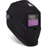 Miller Classic Series Welding Helmet, ClearLight&trade;, Shade 8-13, Black | For the value-minded welder; TIG/MIG; variable shade 8-13; HD optics; comfortable headgear