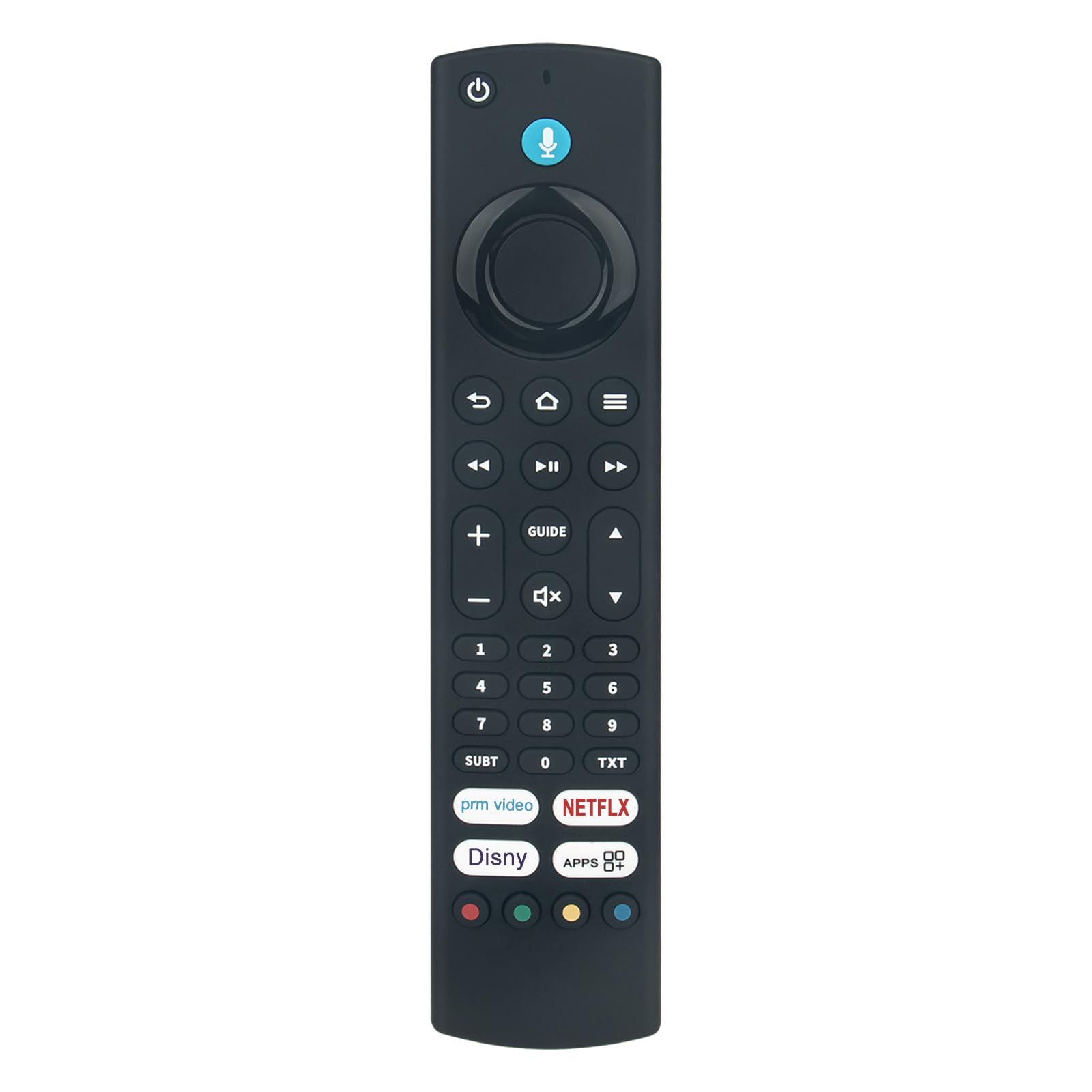 VINABTY CT-8566 CT-8571 Replace Voice Remote Control Fit For Toshiba/TCL TV 43UF3D63DAX 65UF3D63DAX 43UF3D63DA 50UF3D63DA 55CF630K 50CF630K 55CF630 50CF630 55UF3D63DA 65UF3D63DA 40S540K 32S540K