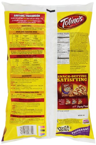 Totino 039 S Jeno 039 S Product List Throughout Food Labels For Pizza Rolls22524 Pear Nutrition Tyson Foods Food Labels