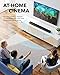 Soundcore Infini Integrated 2.1 Channel Soundbar by Anker, 35-Inch Soundbar for TV with Bluetooth and Wired Connections, Speaker with Built-In Subwoofers, Deep Bass, for Home Theater Audio