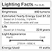 LIFX Smart LED Light Bulb, Wi-Fi, 800-A19, Adjustable Whites, Dimmable, Works with Alexa
