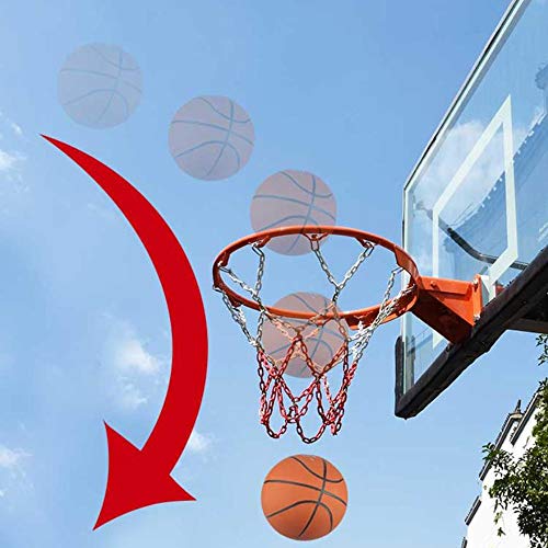 JQL Metal Chain Basketball Net with SHooks Galvanized Basketball