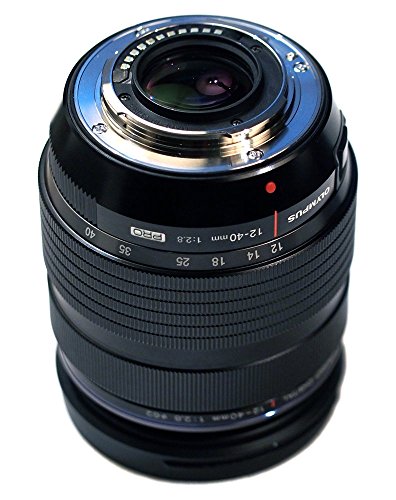 Olympus M. Zuiko Digital ED 12-40mm f/2.8 PRO Lens (White Box) with Manufacturer Accessories + 3 Piece Filter Kit (UV+CPL+FLD) and Microfiber Cleaning Cloth