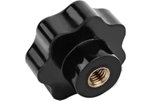 Othmro Clamping Handle Screw Knobs Handle Star Knob M10 x 50mm Female Thread 1pcs