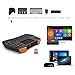 U2C Mini Wireless Keyboard 2.4GHz with Touchpad Portable Handheld Touchpad Keyboard for Andriod Windows iOS Mac OS Linux