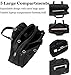 kopack Expandable Laptop Briefcase Large 17 17.3 Inch Messenger Bag Water Resistant Scratch-Resistant Nylon Multi-Functional Computer Bag Shoulder Bag Men