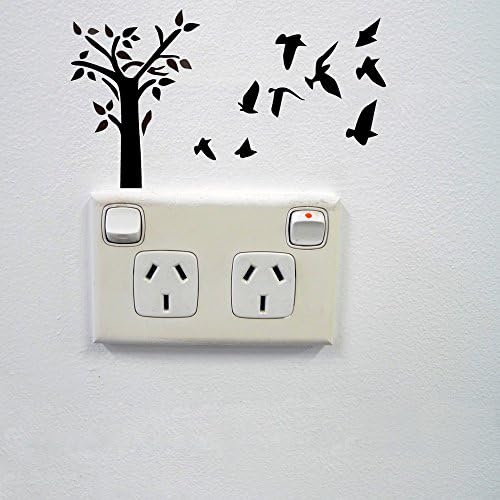 Tree with Birds Wall Sticker for Powerpoints