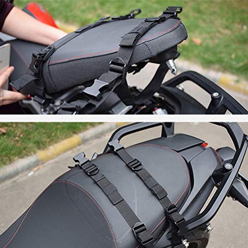 image for Takuey Waterproof Motorcycle Saddle Bag Seat Side Bag 600D Oxford Carb