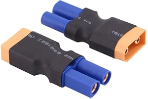 OliRC 2pcs Male XT90 XT-90 to Female EC5 Connector Adapter(C103-2)