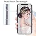 Casetego Compatible iPhone Xs Max Case,Clear Soft Flexible TPU Case Rubber Silicone Skin with Flowers Floral Printed Back Cover for Apple iPhone Xs Max 6.5 inch 2018,Rose Gold Flower