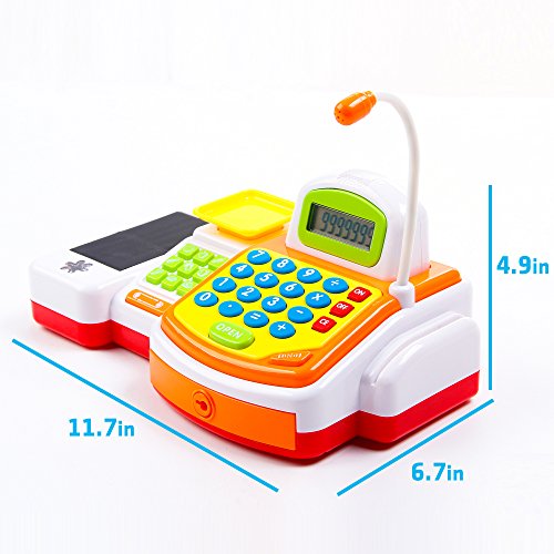 5 KIDAMI+Pretend+Register+Realistic+Accessories