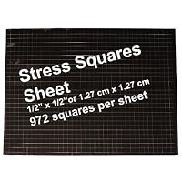Stress Squares - 1 SHEET Stress Squares, 972 per sheet