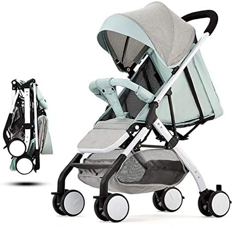 Xiaxi Airplane Baby Stroller One Step Fold Lightweight Convertible