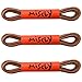 Miscly Waxed Thin Round Dress Shoelaces [3 Pairs] 3/32