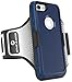 Encased Sweat-Resistant Workout Armband for iPhone 7 Otterbox Commuter Series Case (case not Included)