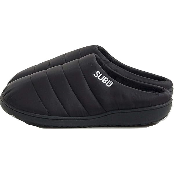 Amazon.com | SUBU Unisex Gloss Black Slippers XSmall (US Men's 5-6