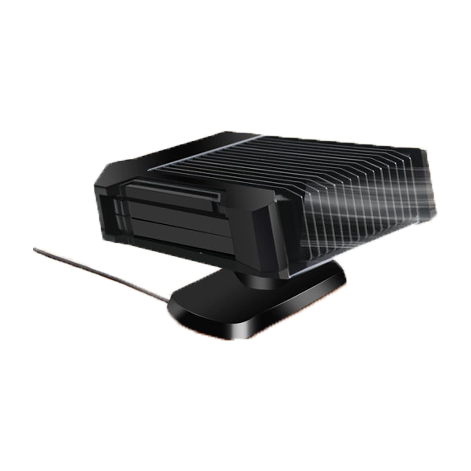 Photo 1 of 12V 150W Portable Car Heater & Fan 2-in-1, Fast Heating and Cooling Car Defroster Demister with 360° Rotatable Base, Plug-in Cigarette Lighter Auto Heater for Windshield, SUV, Truck, Sedan