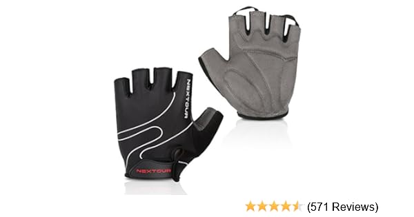 bmx fingerless gloves